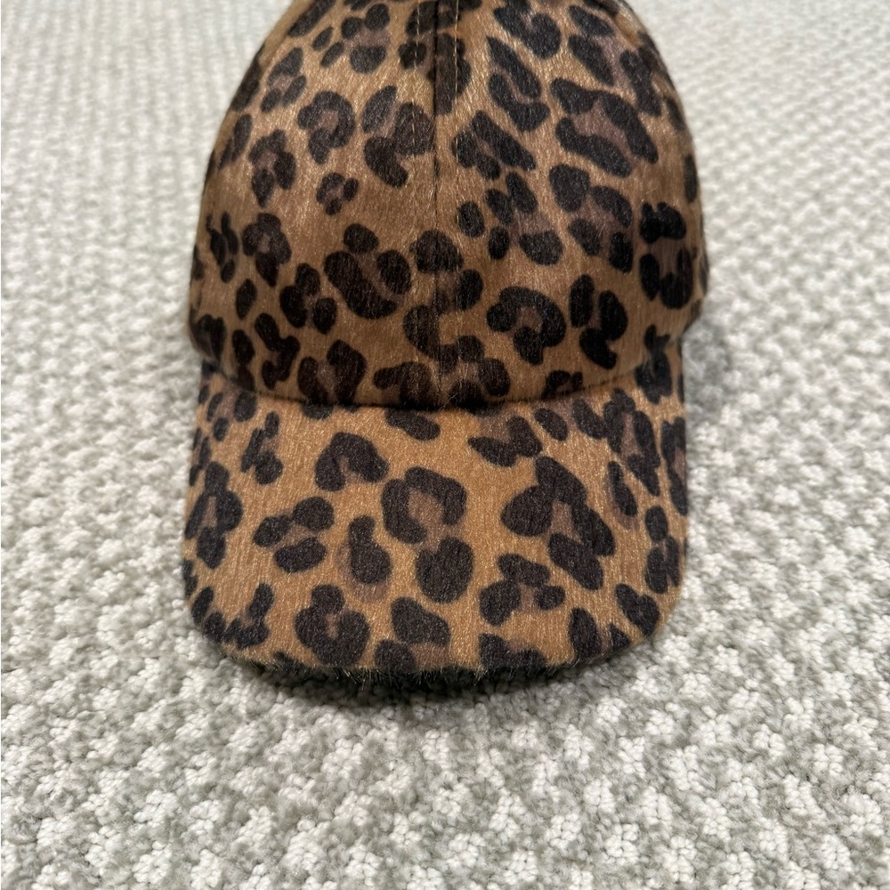 H&M Leopard Print Cap